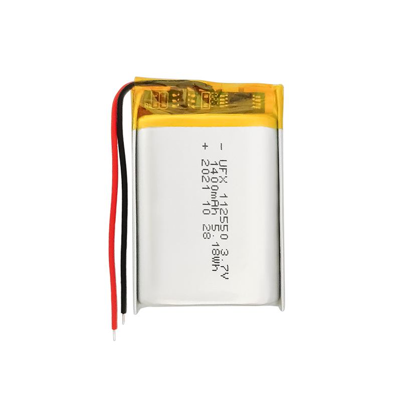 Li-ion Polymer Cell Factory Custom Smart Card Battery UFX 112550 1400mAh 3.7V Mini Li-polymer Battery