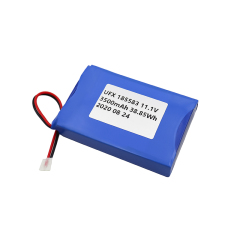 Li-ion Polymer Battery Pack Customized Rechargeable Battery UFX 185583 3500mAh 11.1V Rechargeable Battery Pack