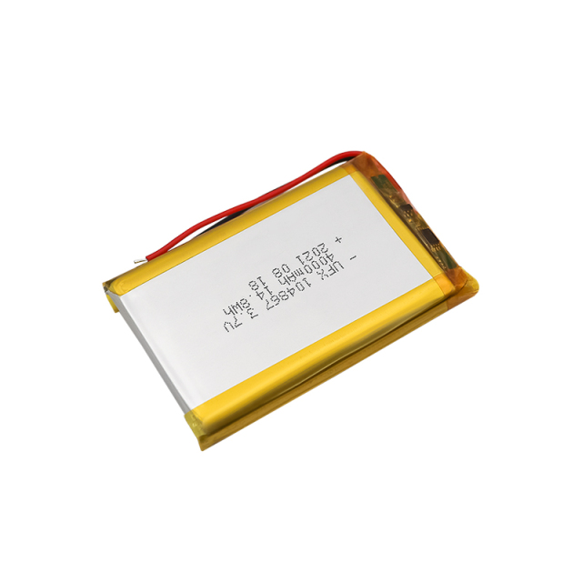 Lithium-ion Rechargeable Cell Factory Wholesale Digital Device Lipo Battery UFX 104867 4000mAh 3.7V High Quality Rechargeable Battery
