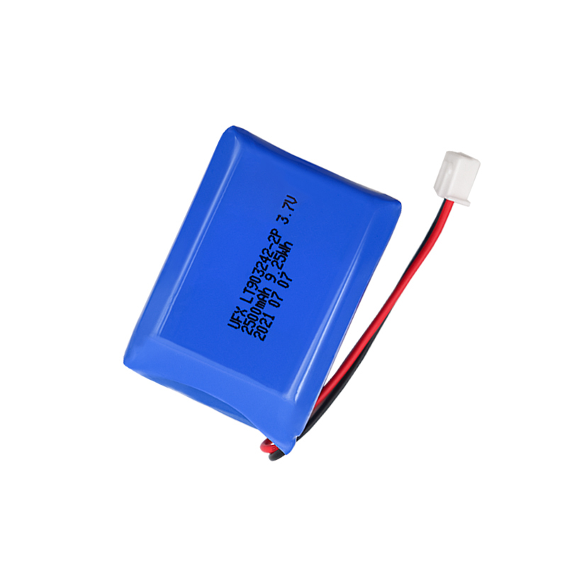 China Lithium-ion Polymer Cell Factory Assemble Battery UFX 903242-2P 2500mAh 3.7V Rechargeable Lipo Battery