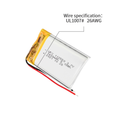Li-ion Polymer Cell Factory Custom Smart Card Battery UFX 112550 1400mAh 3.7V Mini Li-polymer Battery