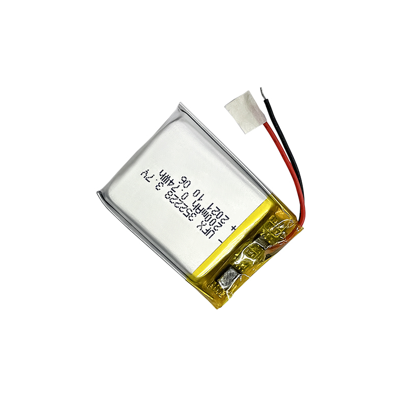 리튬 이온 폴리머 배터리 팩 전문 커스텀 LED 라이트 배터리 UFX 352228 200mAh 3.7V 소형 리폴리머 배터리