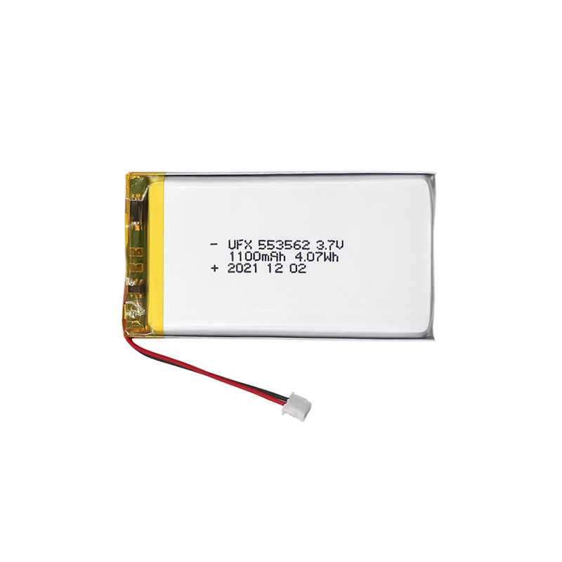 중국 배터리 공장 맞춤형 출입문 카드 배터리 UFX 553562 1100mAh 3.7V 안전 리튬 배터리