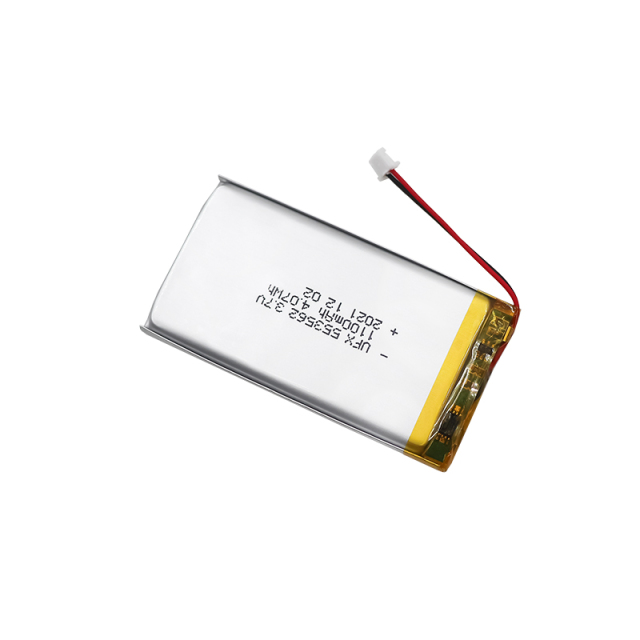 중국 배터리 공장 맞춤형 출입문 카드 배터리 UFX 553562 1100mAh 3.7V 안전 리튬 배터리