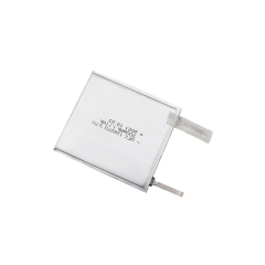 중국 Li-po 셀 공장 전문 사용자 정의 스마트 카드 울트라 씬 배터리 UFX 126070 300mAh 3.7V 리튬 이온 재충전형 배터리 팩