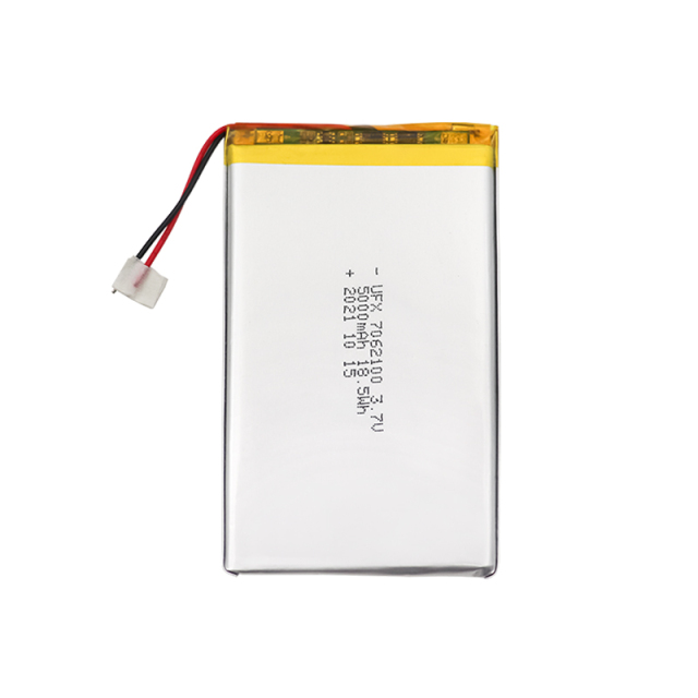 UFX 7062100 5000mAh 3.7V 스피커 전용 리튬 이온 배터리의 전문 제작