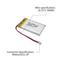 Professional Lithium-ion Cell Manufacturer LiFePO4 Battery Pack UFX 502540 370mAh 3.2V LiFePo4 Battery