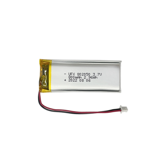 China Cell Factory Wholesale High Quality Massager Battery UFX 802050 800mAh 3.7V Li-polymer Cell