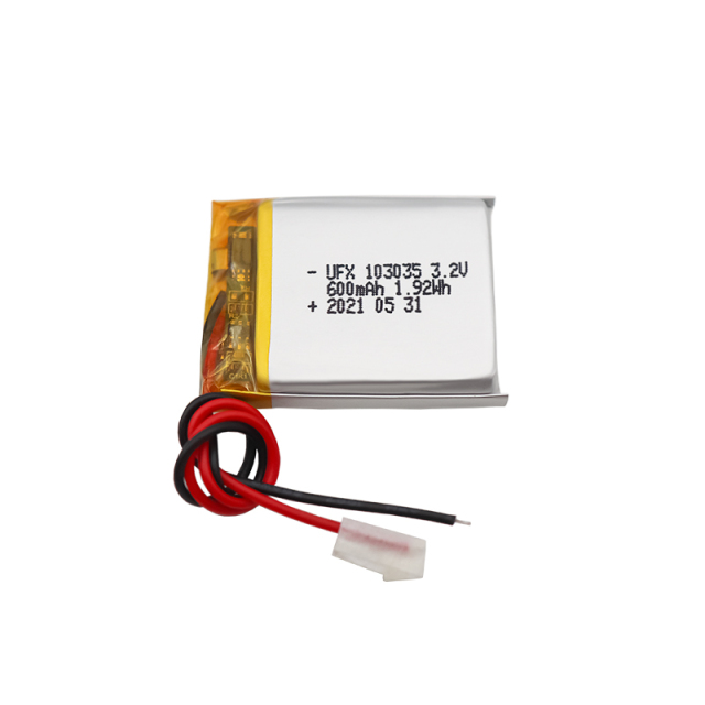 중국 리튬 이온 전지 제조업체 맞춤형 공기 청정기 배터리 UFX 654065-5C 1900mAh 3.7V 5C 방전 배터리 팩