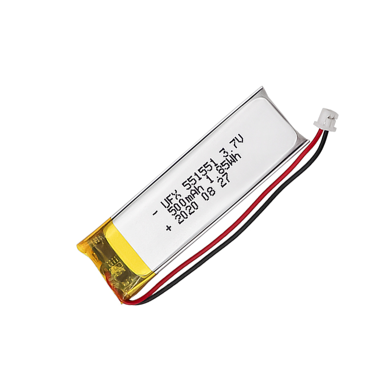 중국 폴리머 리튬 이온 전지 제조업체 OEM 어린이 장난감 배터리 UFX 551551 500mAh 3.7V