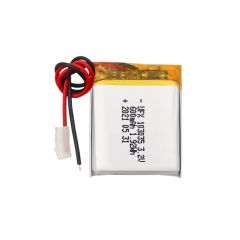 중국 리튬 이온 전지 제조업체 맞춤형 공기 청정기 배터리 UFX 654065-5C 1900mAh 3.7V 5C 방전 배터리 팩