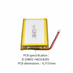 Lithium Ion Polymer Cells Factory Wholesale Lithium-ion Battery UFX 104964 4950mAh 3.7V Rechargeable Lithium-polymer Battery Pack