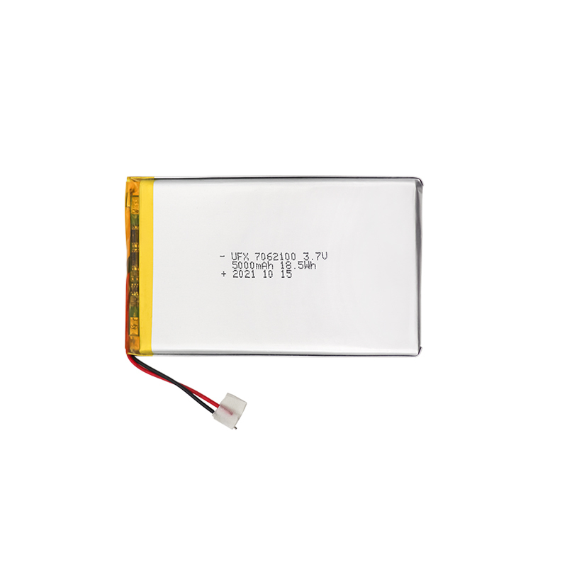 UFX 7062100 5000mAh 3.7V 스피커 전용 리튬 이온 배터리의 전문 제작