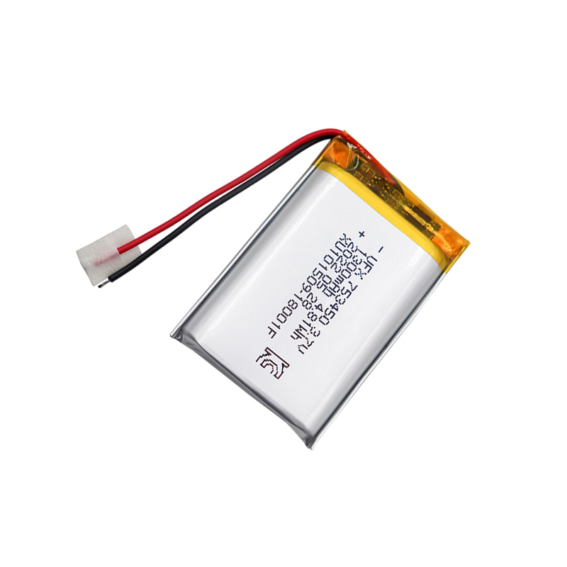 Li-ion Polymer Cell Factory Low Temperature Lithium battery UFX 753450 1300mAh 3.7V Mini Li-polymer Battery