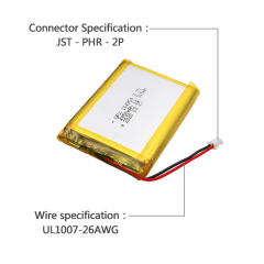 Lithium Ion Polymer Cells Factory Wholesale Lithium-ion Battery UFX 104964 4950mAh 3.7V Rechargeable Lithium-polymer Battery Pack
