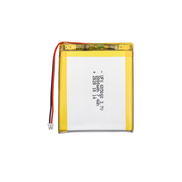 Wholesale High Quality Lithium Ion Polymer Battery Wholesale Smart Door Lock Battery UFX 605060 2000mAh 3.7V Lithium-polymer Battery