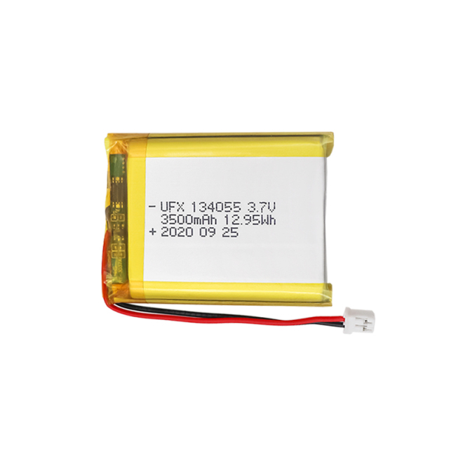 Lithium-ion Polymer Cell Factory Customized Smart Speaker Battery UFX 134055 3500mAh 3.7V Li-ion Polymer Battery With MSDS