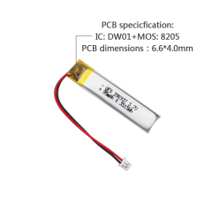 Wholesale High Quality Lithium Ion Polymer Battery Custom Reading Pen Battery UFX 390937 95mAh 3.7V Polymer Li-ion Battery
