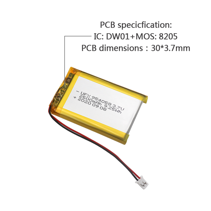 China Best Lithium-ion Polymer Cell Manufacturer Rechargeable Lithium-ion Polymer Battery for Smart