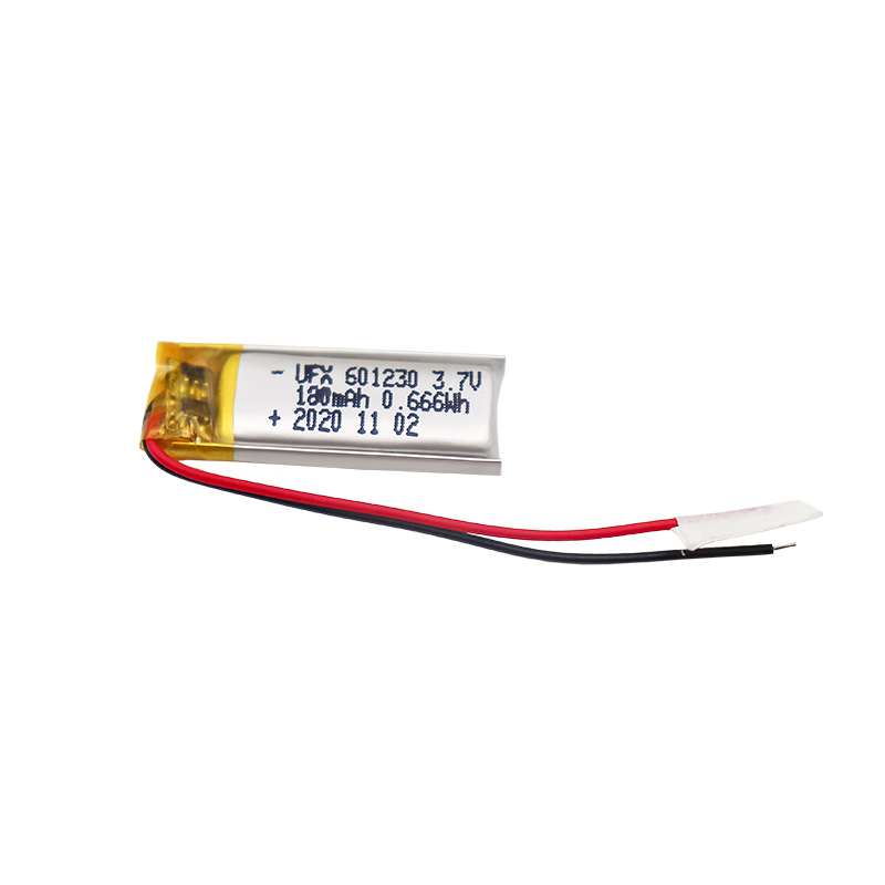 Lithium Ion Polymer Cell Factory Supply Bluetooth Headset Batteries UFX 601230 180mAh 3.7V High Quality Rechargeable Battery