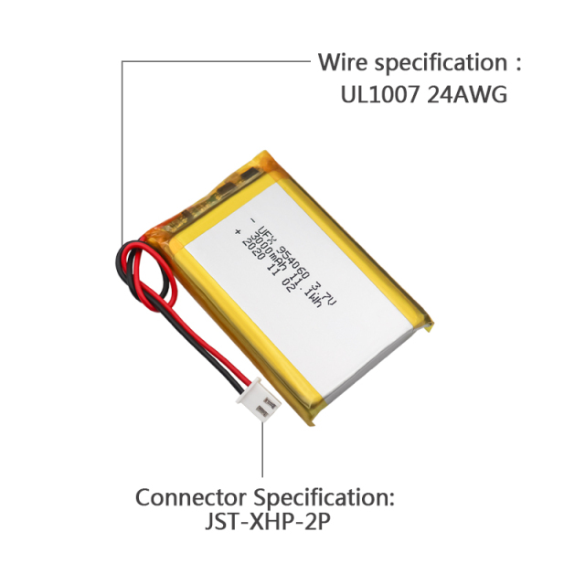 China Polymer Li-ion Cell Manufacturer Wholesale Rechargeable Battery For Digital Camera UFX 954060 3000mAh 3.7V Rechargeable Lithium-polymer Battery Pack