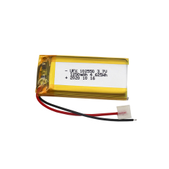 도매 고품질 리튬 이온 폴리머 배터리 마이크 배터리 도매 UFX 102550 1250mAh 3.7V 리튬 이온 재충전형 배터리 팩