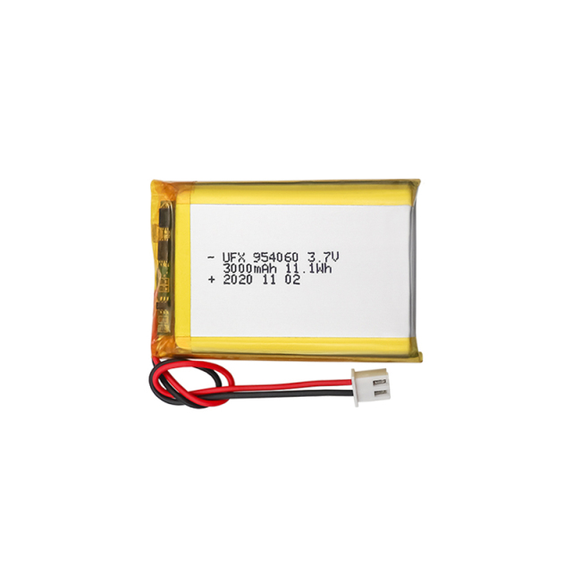 China Polymer Li-ion Cell Manufacturer Wholesale Rechargeable Battery For Digital Camera UFX 954060 3000mAh 3.7V Rechargeable Lithium-polymer Battery Pack