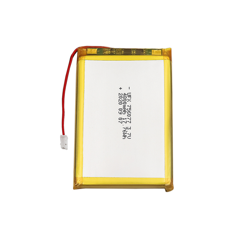Lithium Cell Manufacturer Customized For Mosquito Repellent Lamp Rechargeable Batteries UFX 756077 4800mAh 3.7V High Quality Rechargeable Battery
