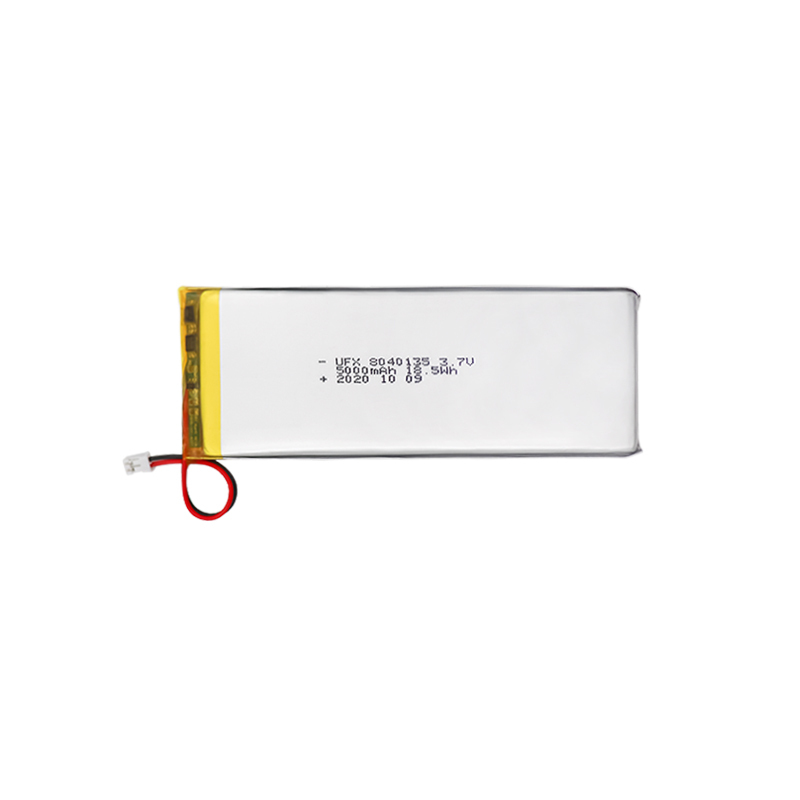 Chinese Lithium Cell Factory Supply Medical Equipment Battery UFX 8040135 5000mAh 3.7V Li-ion Polymer Battery Pack