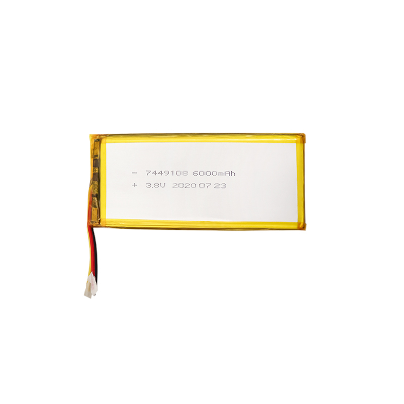 China Lithium-ion Cell Factory Professional Customized Breast Pump Li-polymer Battery UFX 7449108 6000mAh 3.8V Rechargeable Lithium-polymer Battery Pack