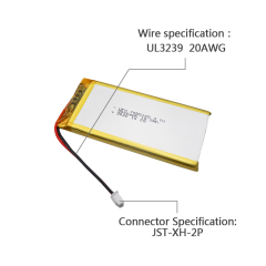 Chinese Lithium Cell Factory Customized High Quality Battery for Mobile Power UFX 7555105 5000mAh 3.7V Lithium-ion polymer Battery