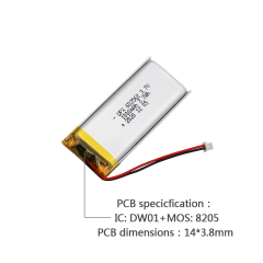 리튬 이온 폴리머 셀 공장 미용 기기용 폴리머 리튬 이온 배터리 도매 UFX 602562 1000mAh 3.7V 리튬 이온 폴리머 배터리(MSDS 포함)