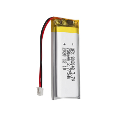 Lithium Cell Manufacturer Professional Customized Beauty Equipment Battery UFX 802048 750mAh 3.7V High Quality Rechargeable Battery
