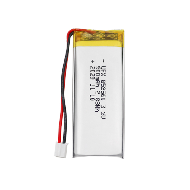 Li-polymer 셀 공장 의료 장비용 충전식 배터리 도매 UFX 852560 900mAh 3.7V 충전식 리포 배터리