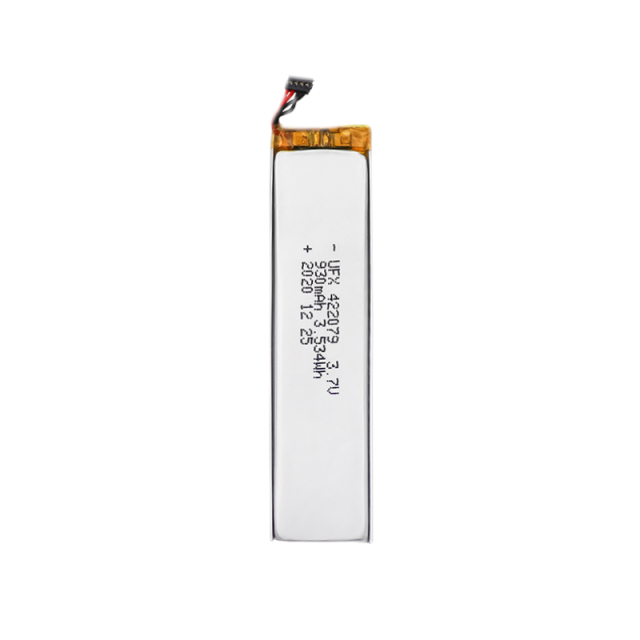 China Li-Polymer Cell Manufacturer Wholesale Electronic Doorbell Battery UFX 422079 930mAh 3.7V Rechargeable Lithium-ion Battery
