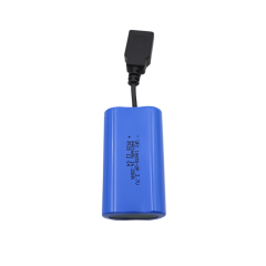 China Li-ion Battery Manufacturer Professional Customized Hand Warmer Rechargeable Lipo Battery UFX 18650-2P 4400mAh 3.7V Rechargeable Lithium-polymer Battery Pack