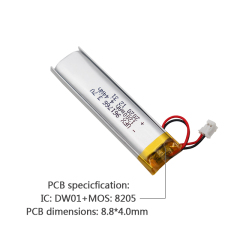 Chinese Lithium Cell Manufacturer Professional Customized Smart Makeup Box Li-ion Polymer Battery UFX 961766 1200mAh 3.7V Lithium-ion polymer Battery