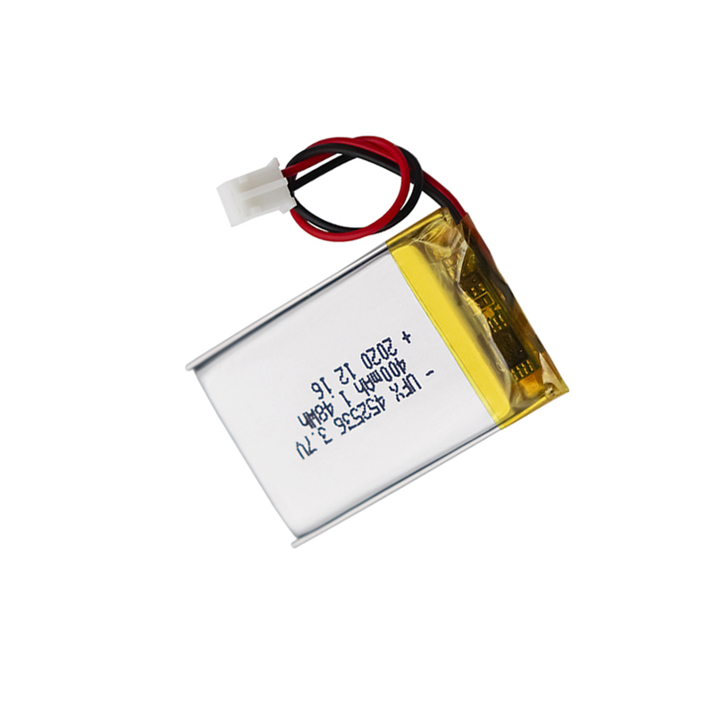 China Lithium Ion Cells Factory Customized DVR Driving Recorder Battery UFX 452536 400mAh 3.7V Li-ion Battery Pack
