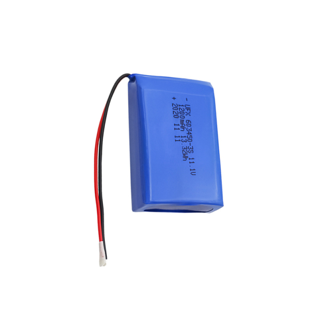중국 LiPo셀 공장 미용기기 Li-po 배터리 UFX 603450-3S 1200mAh 11.1V 리튬 이온 재충전형 배터리 팩