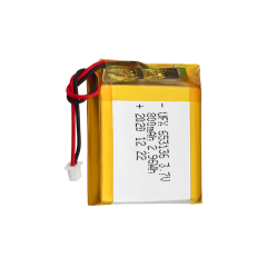리튬 이온셀 공장 게이트웨이 알람 배터리 도매 UFX 653136 800mAh 3.7V 충전식 리튬 폴리머 배터리 팩