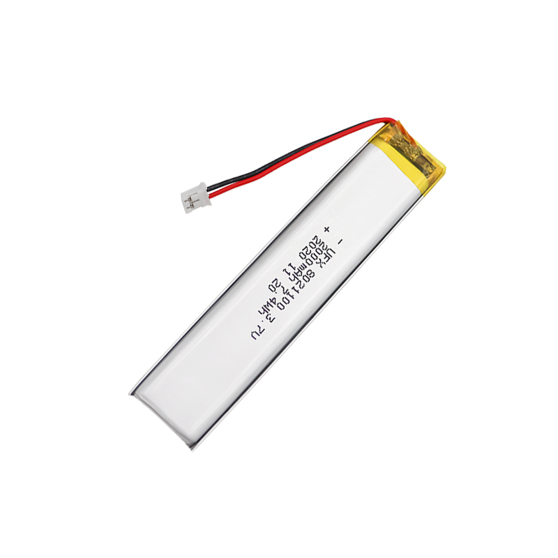 China Lithium Cell Manufacturer Supply Massager Battery UFX 8021100 2000mAh 3.7V Li-polymer Battery Pack