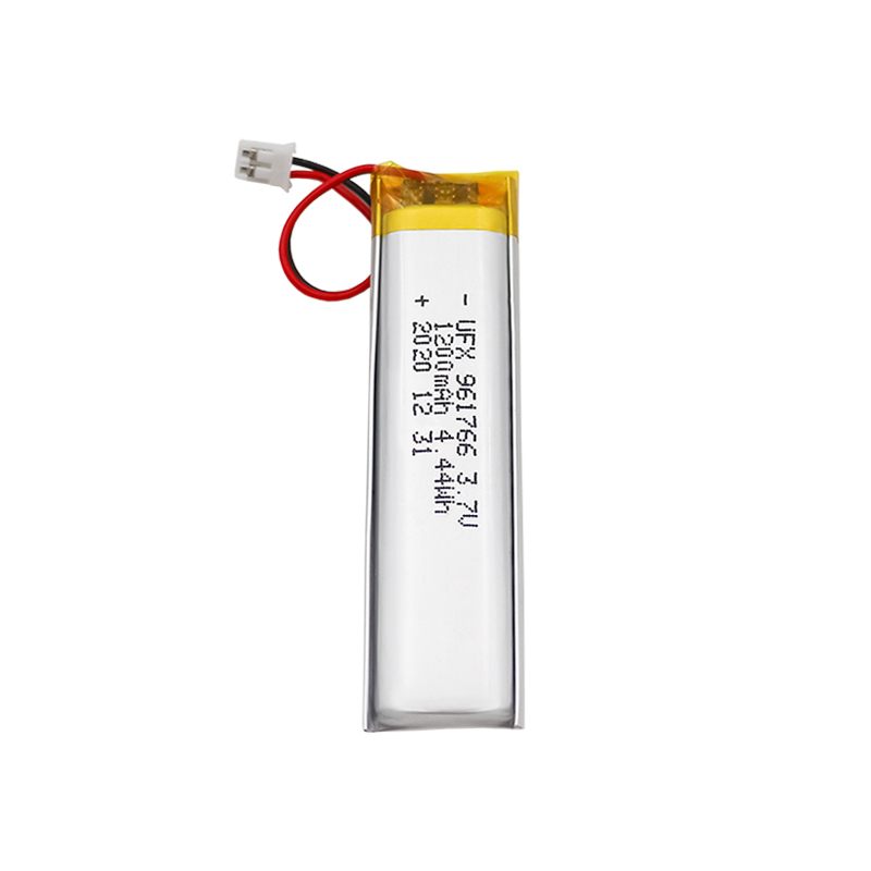 Chinese Lithium Cell Manufacturer Professional Customized Smart Makeup Box Li-ion Polymer Battery UFX 961766 1200mAh 3.7V Lithium-ion polymer Battery