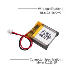 중국 리튬이온 전지 공장 블루투스 헤드셋 배터리 공급 UFX 492121 150mAh 3.7V 블루투스 스피커 배터리 생산