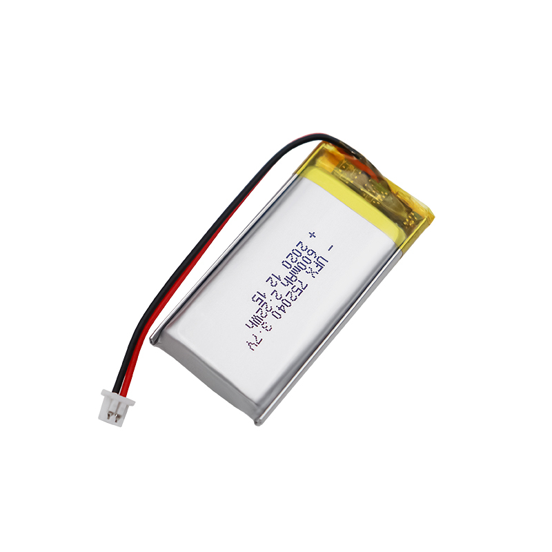 리튬 이온셀 공장 OEM 블루투스 이어폰 배터리 UFX 752040 600mAh 3.7V 리튬 폴리머 배터리