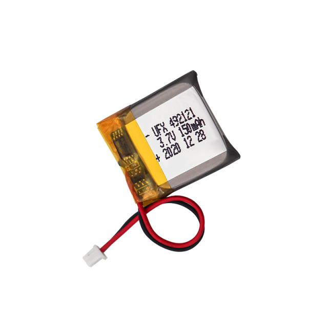 중국 리튬이온 전지 공장 블루투스 헤드셋 배터리 공급 UFX 492121 150mAh 3.7V 블루투스 스피커 배터리 생산
