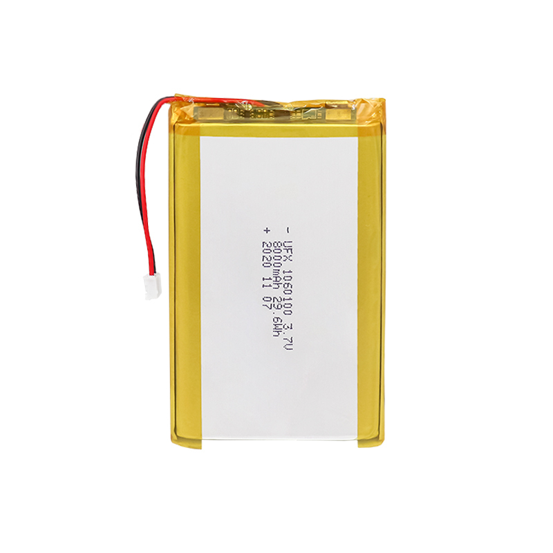 Lithium Ion Cell Factory Supply High Capacity Power Bank Battery UFX 1060100 8000mAh 3.7V Li-ion Polymer Battery With MSDS