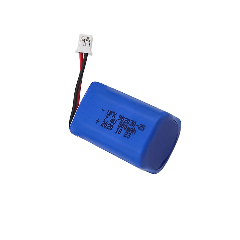 China Li-Polymer Cell Manufacturer Customized DVR Driving Recorder Battery UFX 902030-2S 500mAh 7.4V Polymer Li-ion Battery