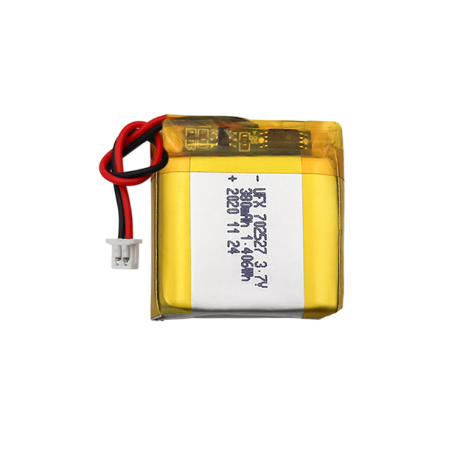Lithium Cell Manufacturer Wholesale Rechargeable Battery For Digital Camera UFX 702527 380mAh 3.7V Li-po Battery Pack