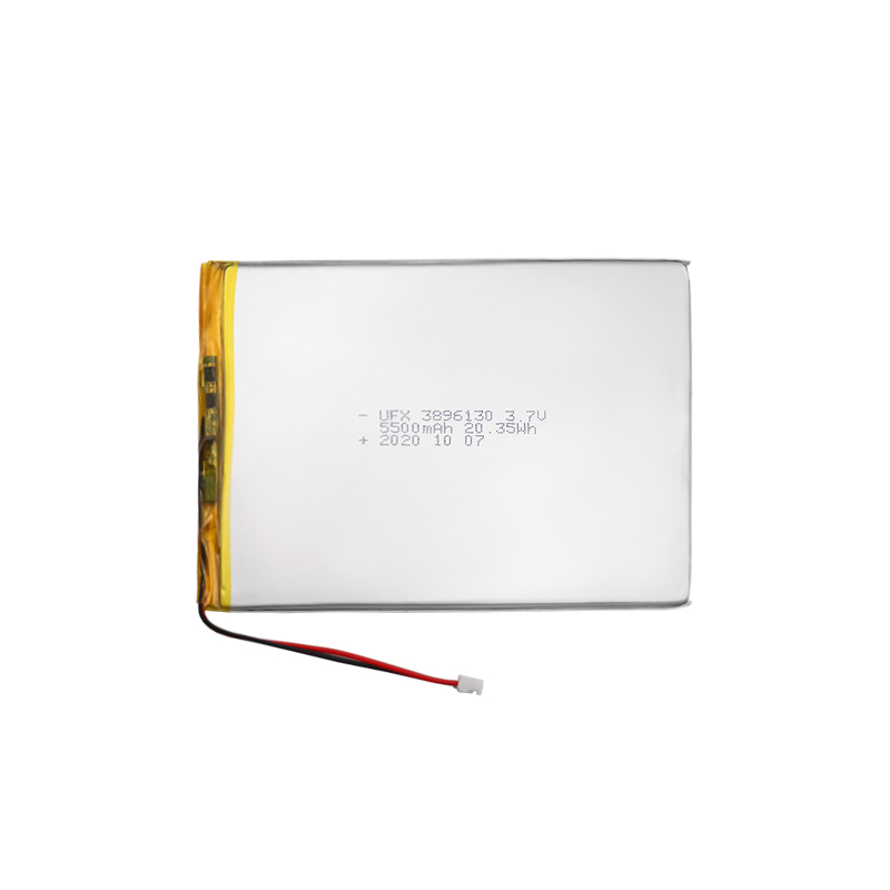 중국 폴리머 리튬 이온 셀 공장 도매 고품질 스위퍼 배터리 UFX 3896130 5500mAh 3.7V 충전식 리튬 폴리머 배터리 팩
