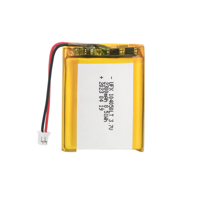 Lithium Ion Polymer Cell Factory Customized -40℃ Low Temperature Discharge Battery for Night Vision Device UFX 104050LT 2300mAh 3.7V -40℃ Discharge Lipo Battery